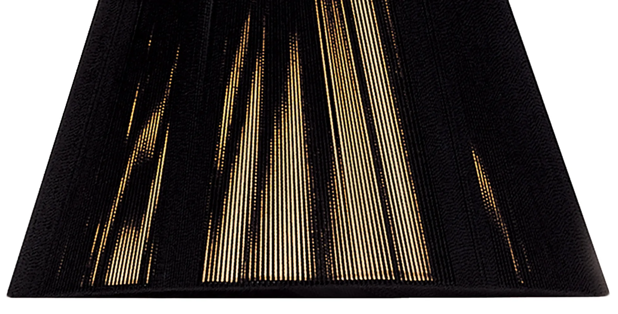 Silk 40cm String Shade Black MS041  Mantra Fusion Silk String Shades